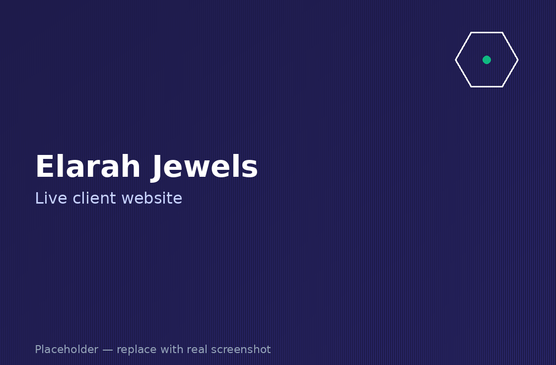 Jewellery e-commerce website designed by Plexoraa