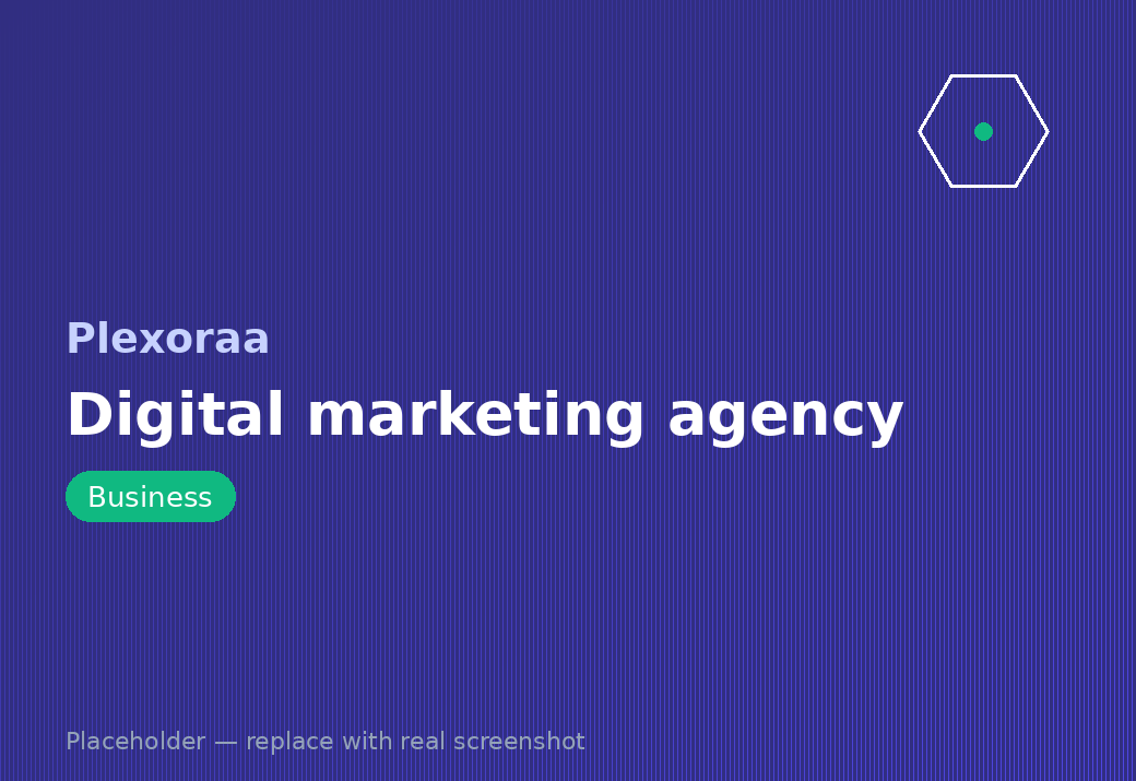 Digital marketing agency website screenshot