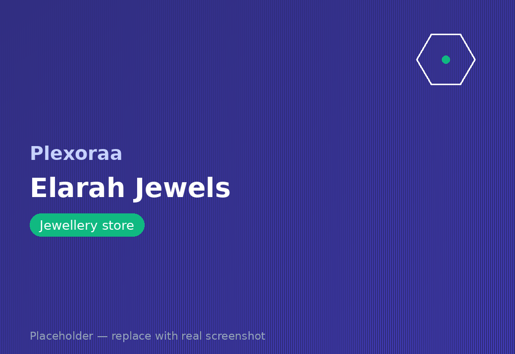 Elarah Jewels website screenshot